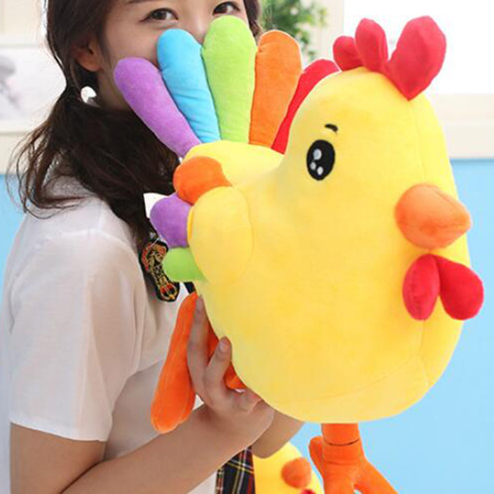 Cartoon Chicken Plush Toy (25cm) I572