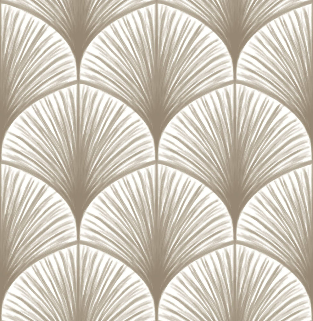 Taupe Wallpaper F9174