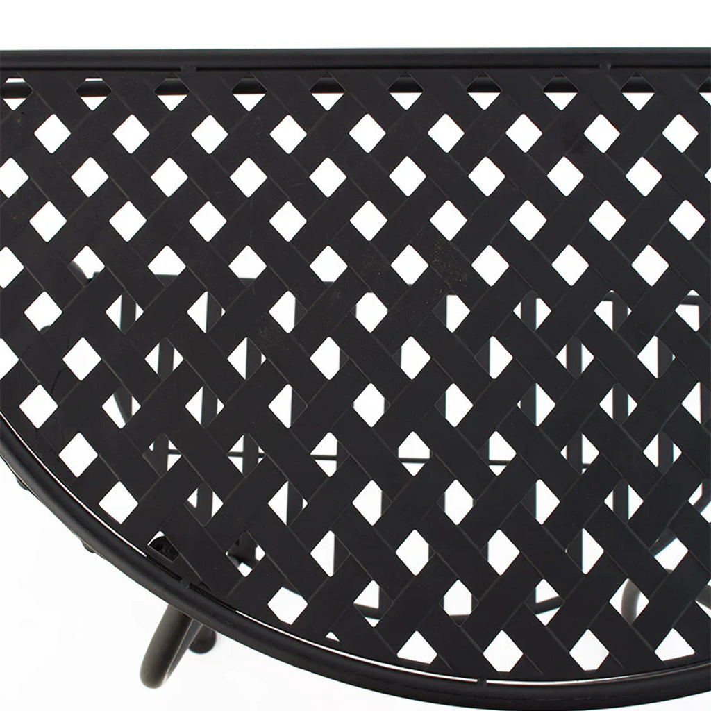 Metal Console Table Outdoor Half Moon Table I8201