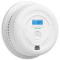 10-Year Battery Smoke and Carbon Monoxide Detector with LCD Display, Dual Sensor Alarm P468357