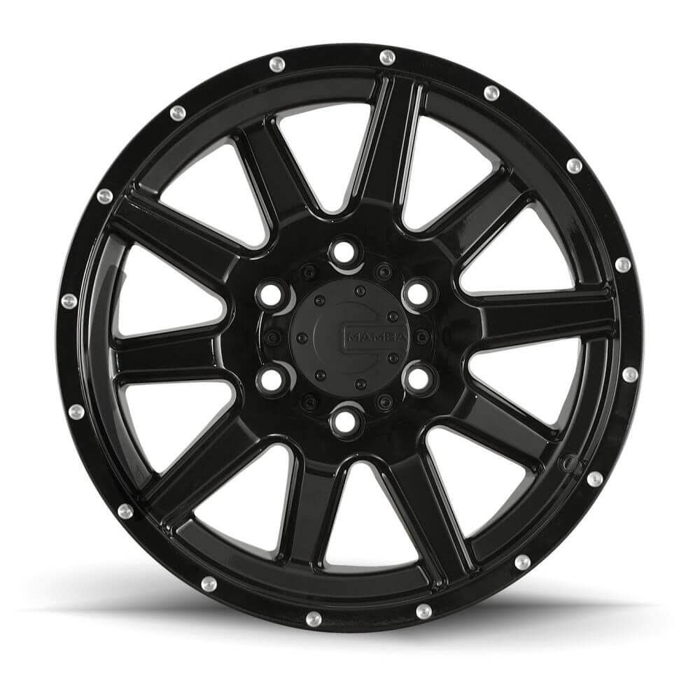 Gloss Black 20x9 6x5.5 12mm Wheel Y52659