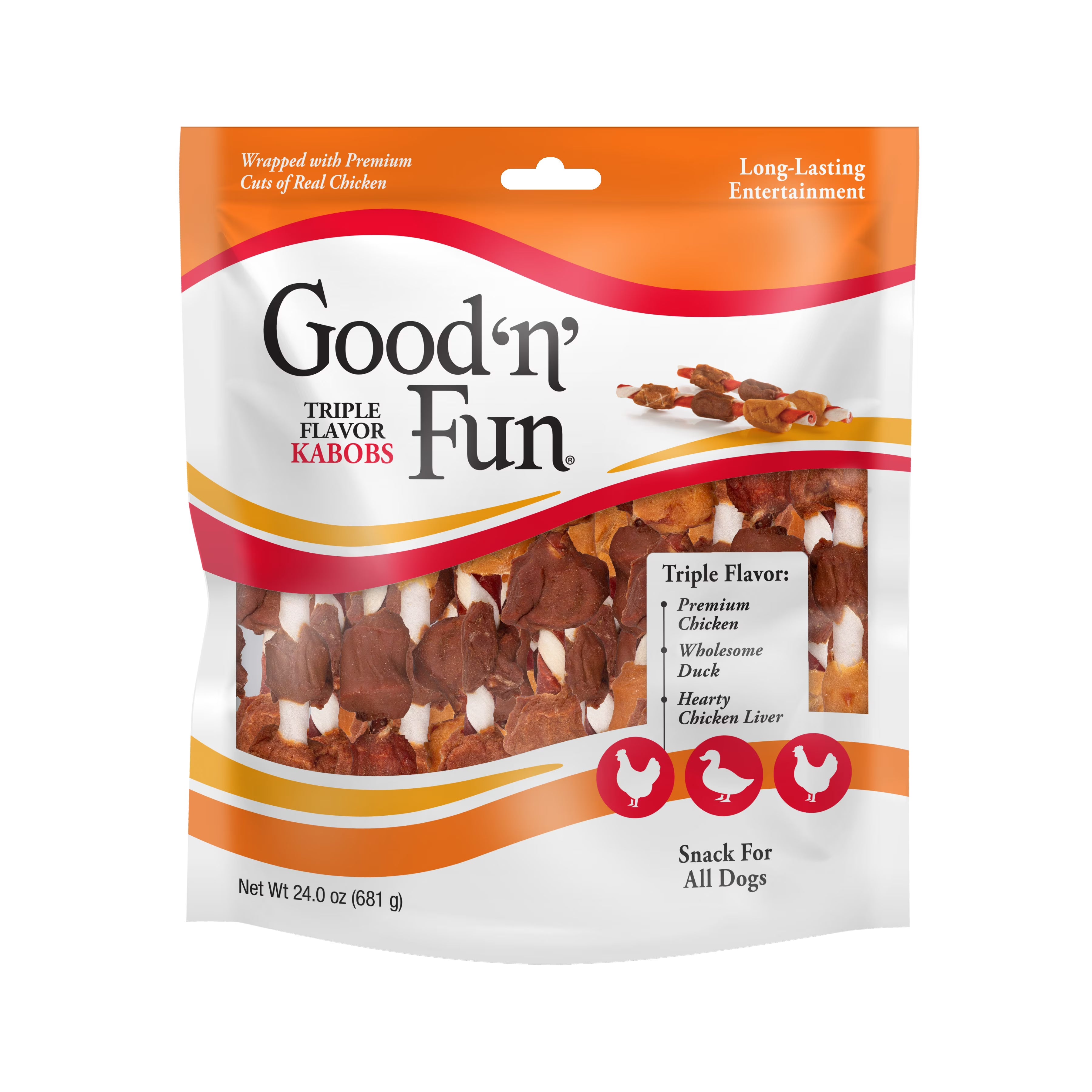 24 oz. (36 Count) Rawhide Dog Chews Q9471