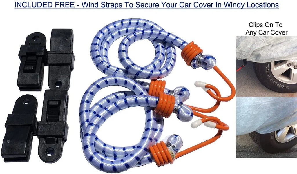 Weatherproof Car Cover with Fleece Lining O778828