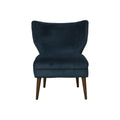 Blue Wingback Accent Chair B4291
