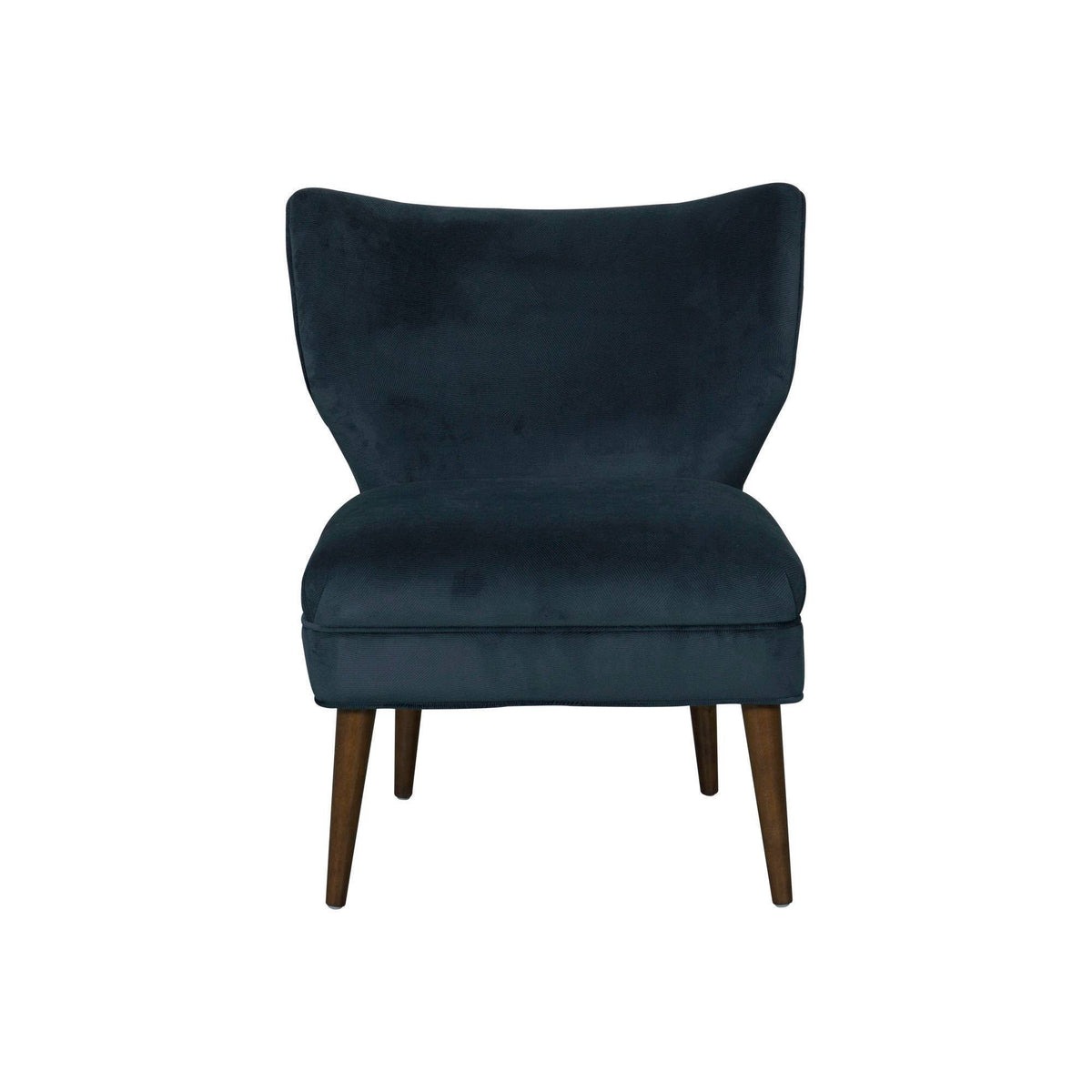 Blue Wingback Accent Chair B4291