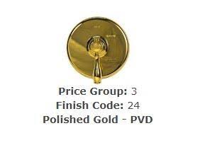 Polished Gold Basket Strainer Set Z5872