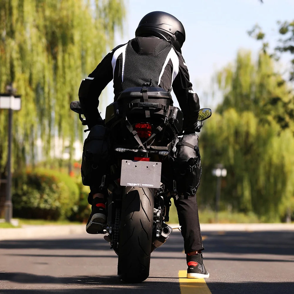 Expandable Motorcycle Rearseat Bag 23-35L W352