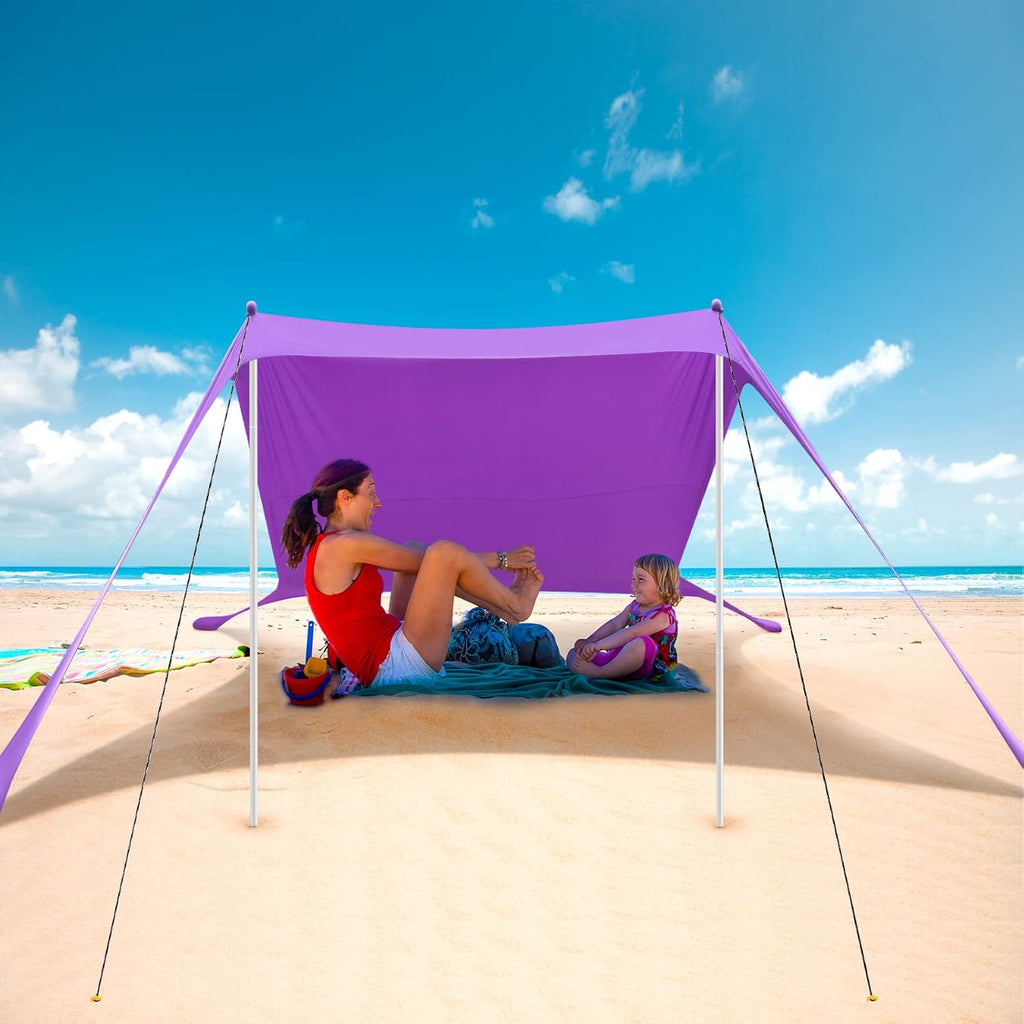 Pop Up Beach Tent Sun Shelter with Storage Bag P35267