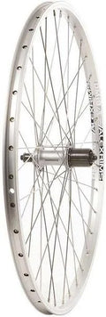 White 26 Rear Wheel, 36 Stainless Spokes, QR Axle, 8/9 Speed Cassette D29811