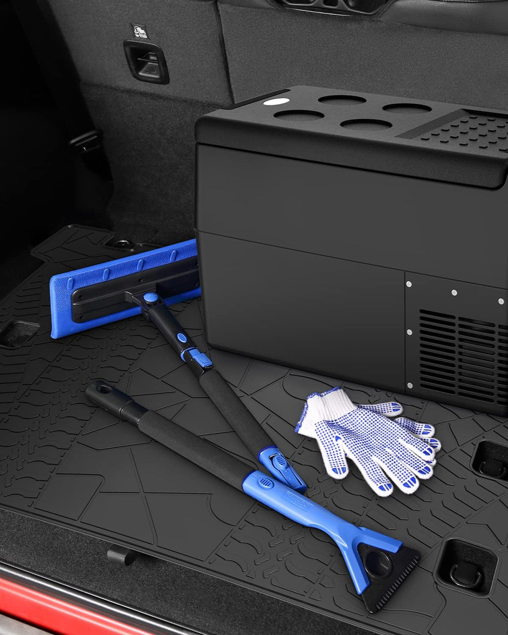 All-Weather Waterproof Trunk Mat Cargo Liner for Wrangler JL 4XE 2021 2022 4 Door H46695