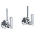 Lavatory Angle Stop Kit - 1/2x22 IPS x 3/8x22 OD Compression - Oil Rubbed Bronze I6885