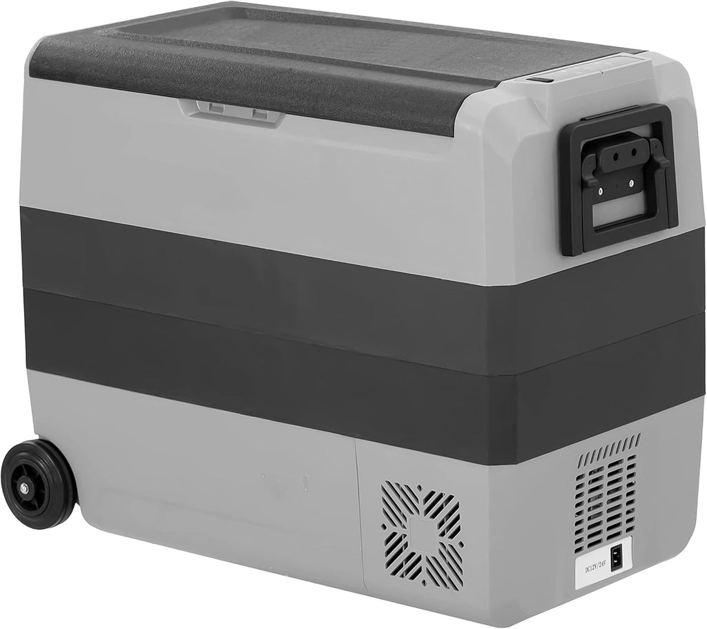 T60 Dual Temperature Control 12 Volt Refrigerator 63 Quart Portable Car Fridge Freezer R9566