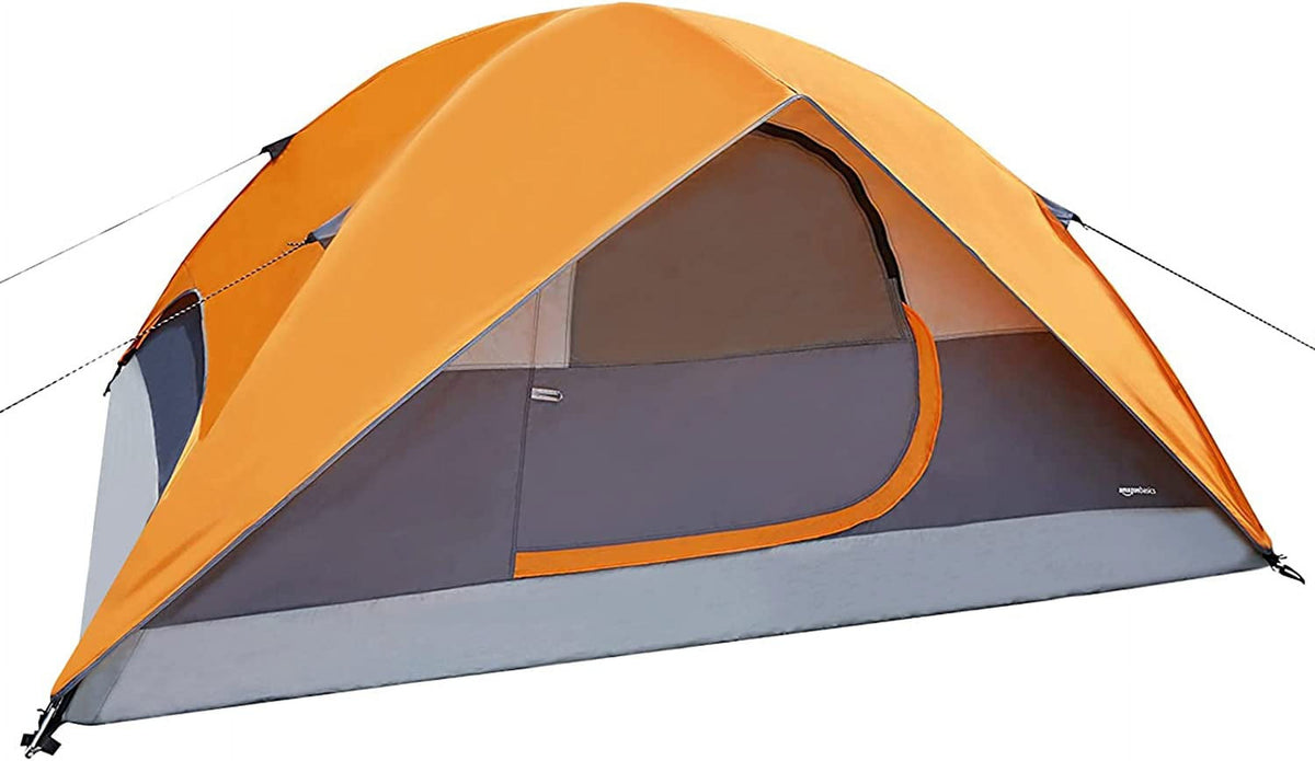 4/8 Person Dome Camping Tent with Rainfly and Carry Bag R652