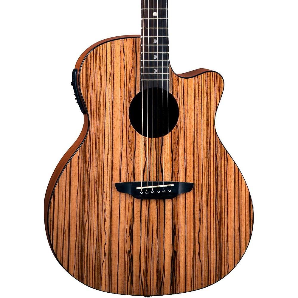 Zebra Grand Concert Acoustic-Electric Guitar N81133