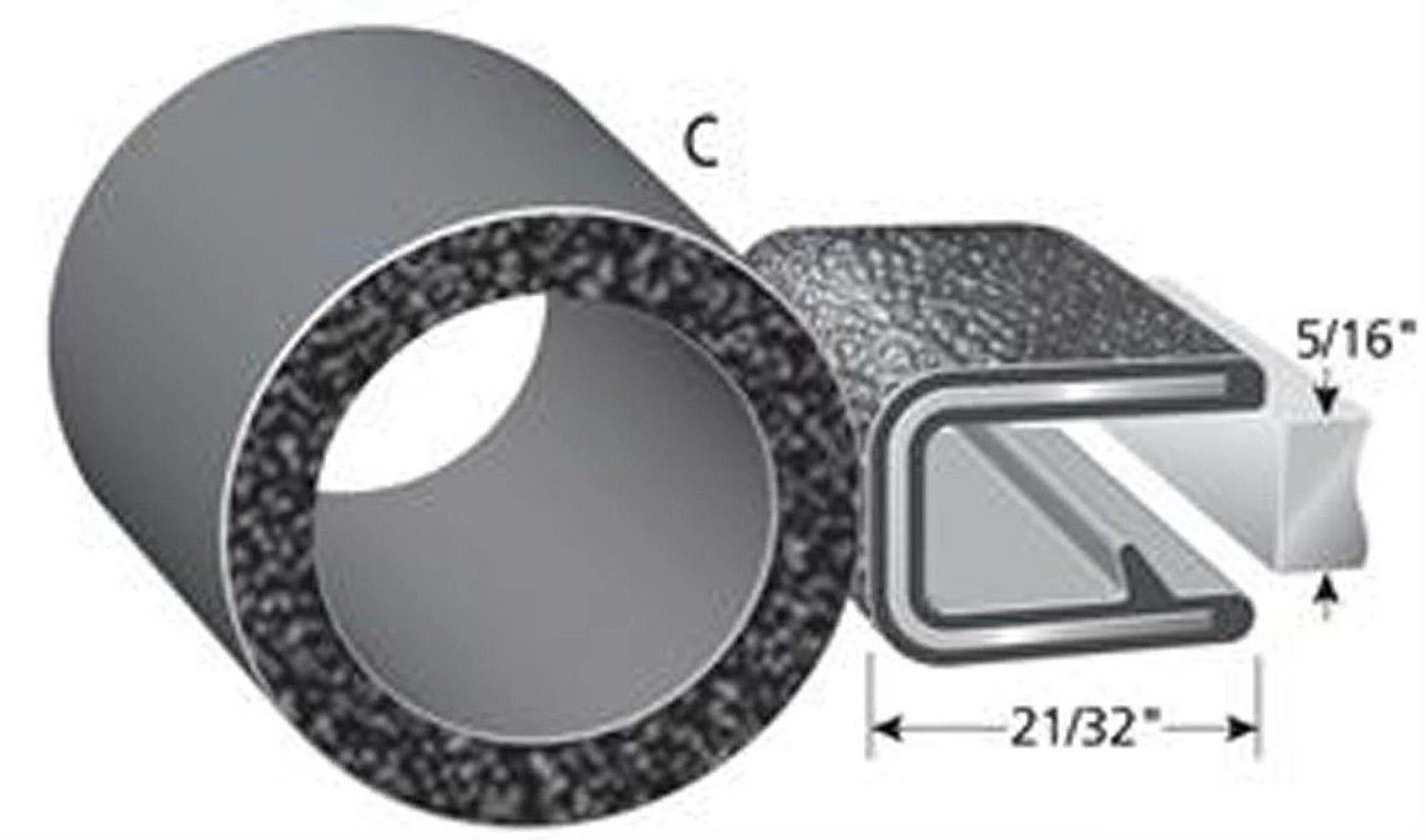 Rubber Gasket Popup Tent Trailer Seal K112080