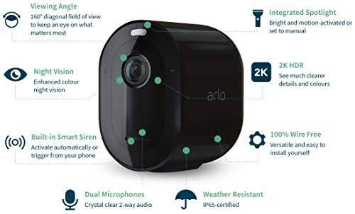 2K Surveillance Security Camera M816475