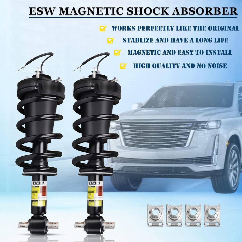 Pair Front Shock Absorber Magnetic Strut complete Assembly X145