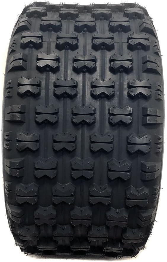 Set of 2 ATV Tubeless Tires 20x10-9 Split Knobby Tread A126