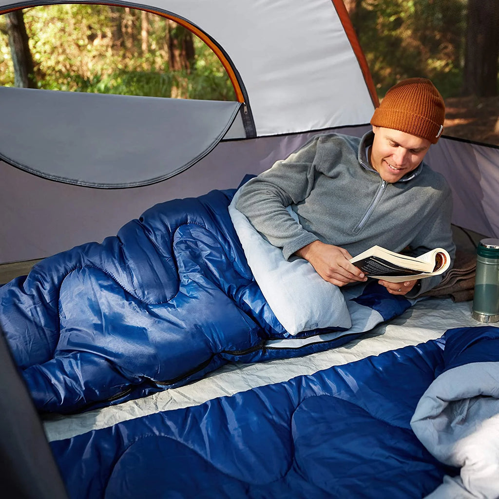 4/8 Person Dome Camping Tent with Rainfly and Carry Bag R652