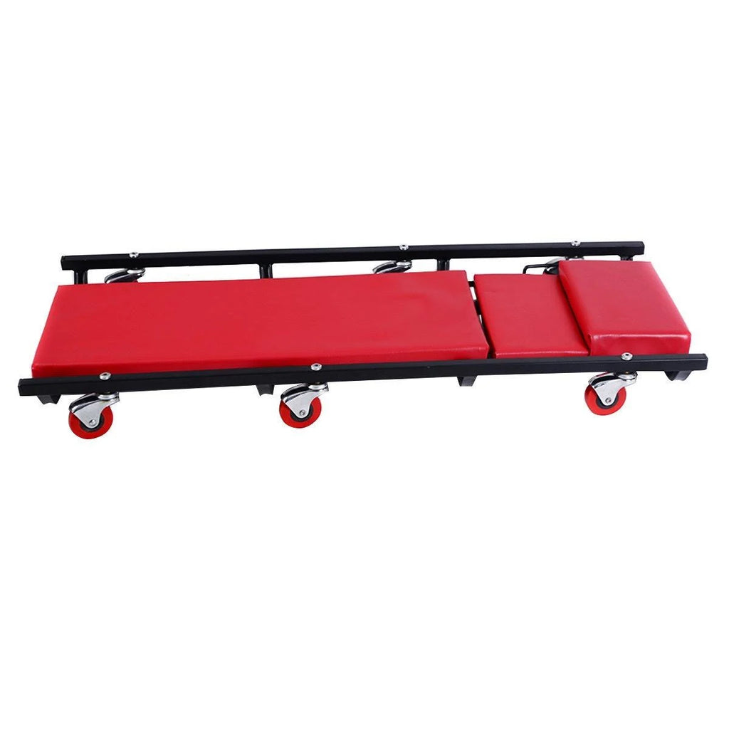 Mechanics Creeper Garage Car Repair Work Tool Wheels Cart I86987