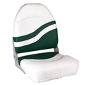 Green High Back Sports Folding Boat Seat V760369