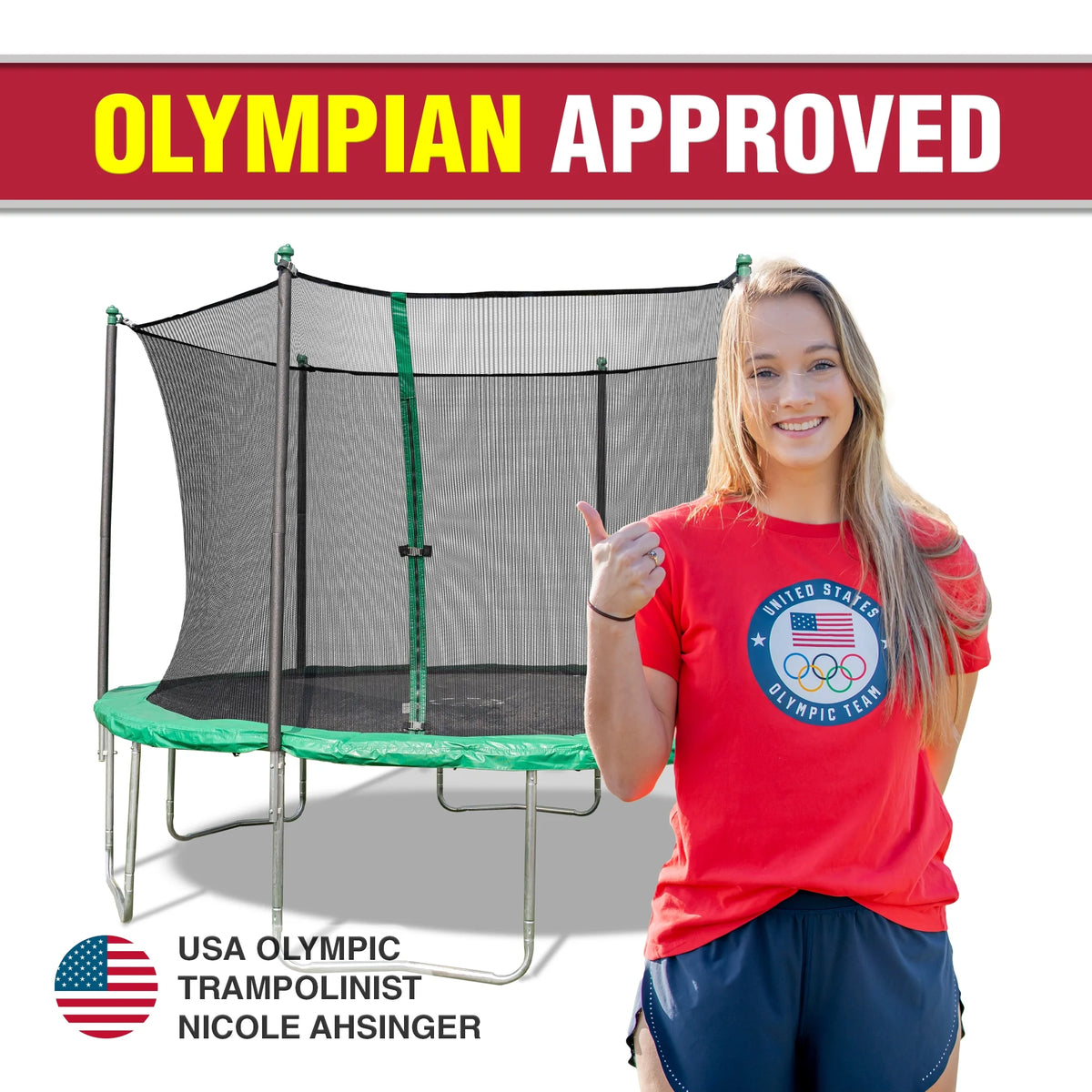 12' Trampoline with Safety Enclosure & Jump Mat L53446