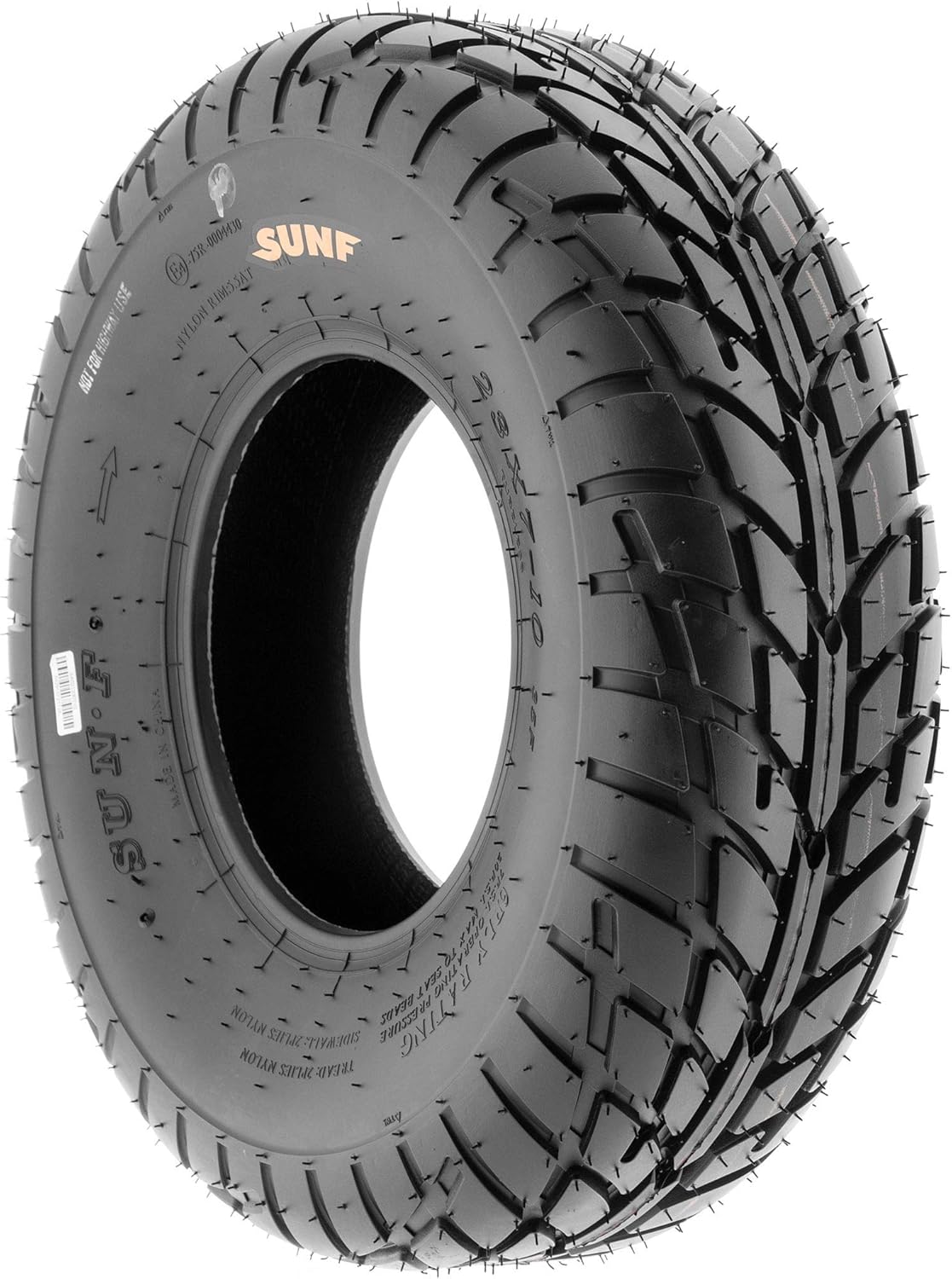 Set of 4 ATV UTV Flat Track Tires 19x6-10 Front & 20x10-9 Rear, 6 PR, Tubeless L498