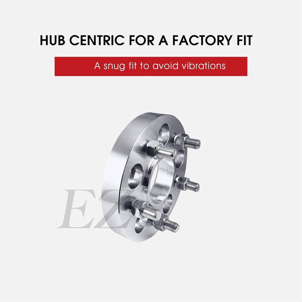 4 Hub Centric Wheel Adapters 5 Lug 130mm 1" N695151
