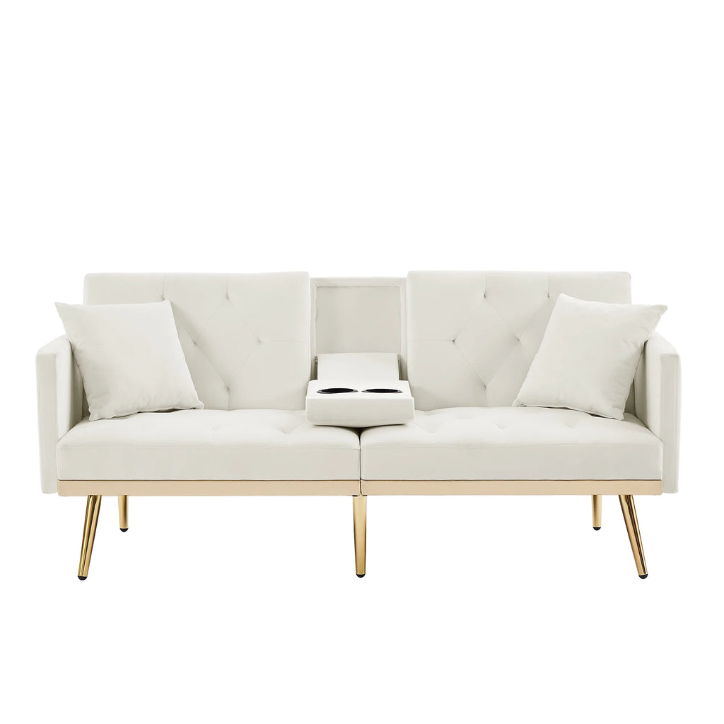 White Sofa Bed L108