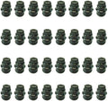 Black Plastic Wheel Lug Nut Cap Set of 32 F587213
