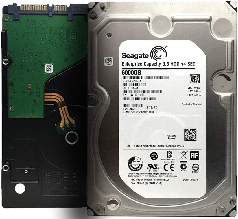 6TB 7200RPM SATA 6.0Gb/s 3.5inch Internal Hard Drive Z718868