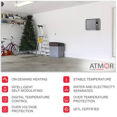 24kW 4.65 GPM Electric Tankless Water Heater Q960