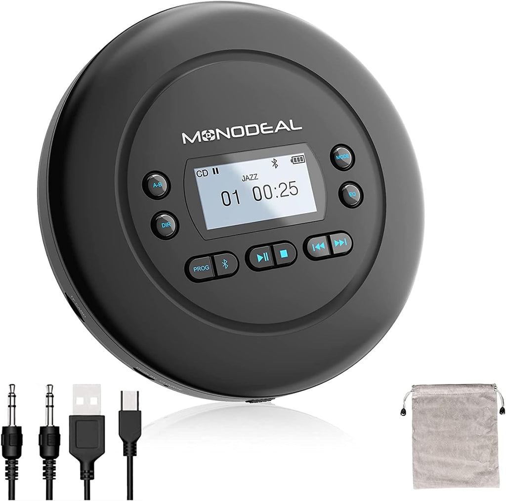Bluetooth CD Player with Headphones, Pack of 2 L3310
