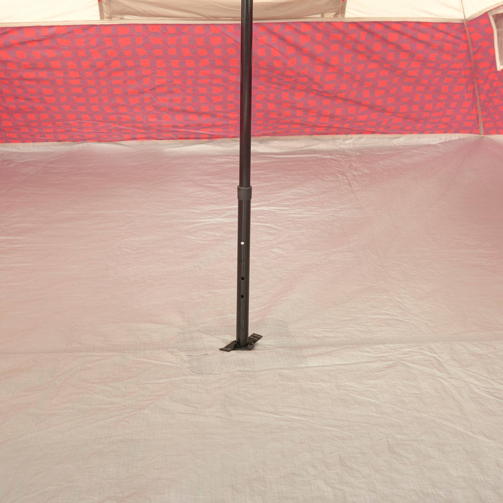 Red Plaid 5 Person Camping Teepee Tent G759