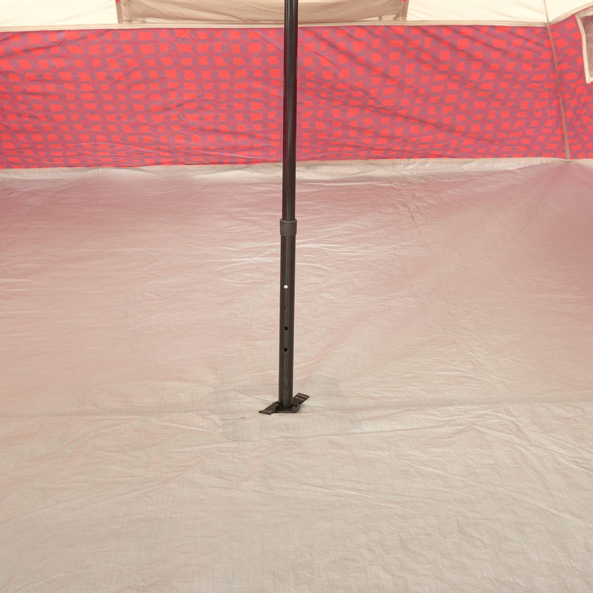 Red Plaid 5 Person Camping Teepee Tent G759