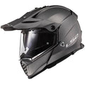 Matte Titanium Solid Helmet O125
