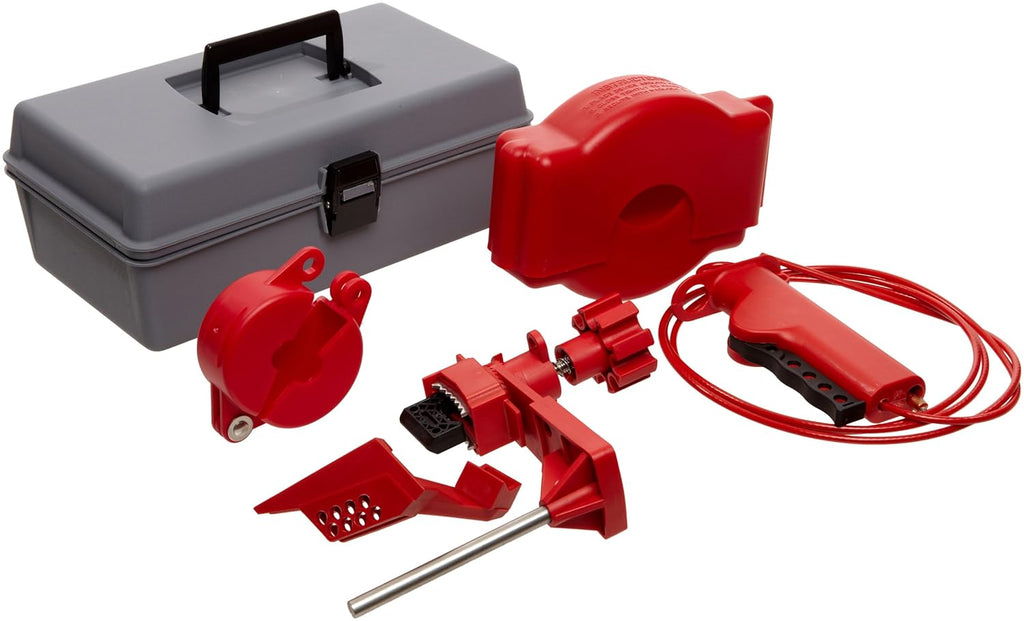 Valve Lockout Toolbox Kit with 2 Steel Padlocks X1878