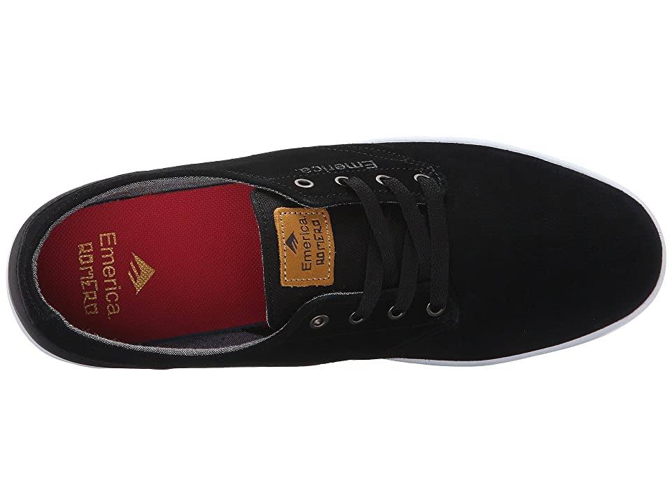 Black/Black/White Laced Shoes I9447