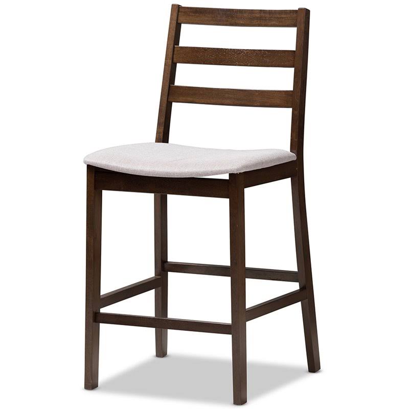5 Piece Counter Height Dining Set in Light Gray E833307