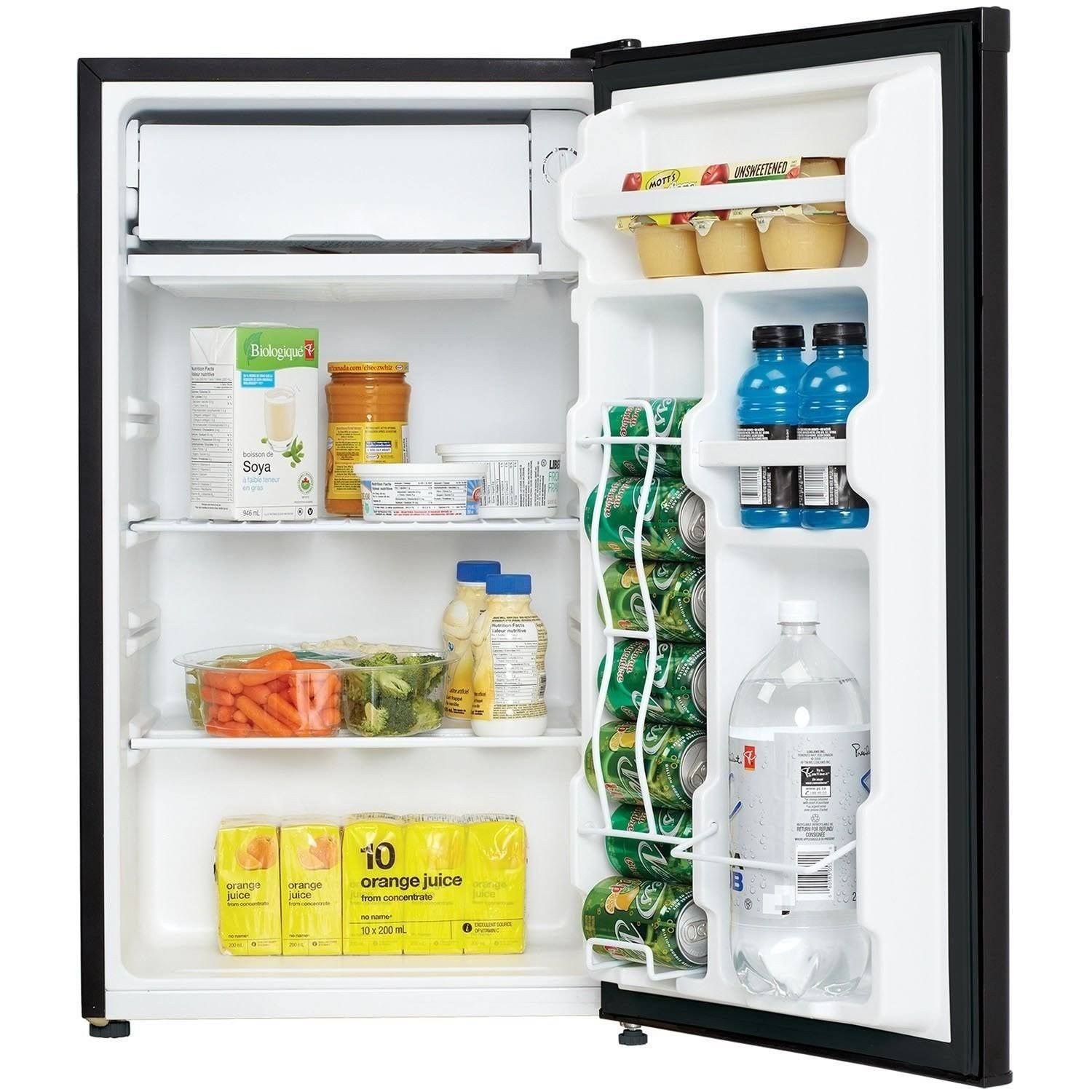 Compact Refrigerator 3.2 Cubic Feet Black L45094