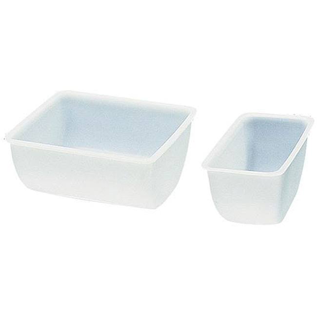 1 Quart White Plastic Condiment Dispenser Insert T751