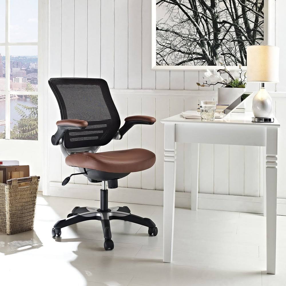 Black Leatherette Office Chair O24480