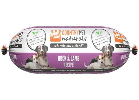 24 lbs Duck Recipe Frozen Dog Food C2282