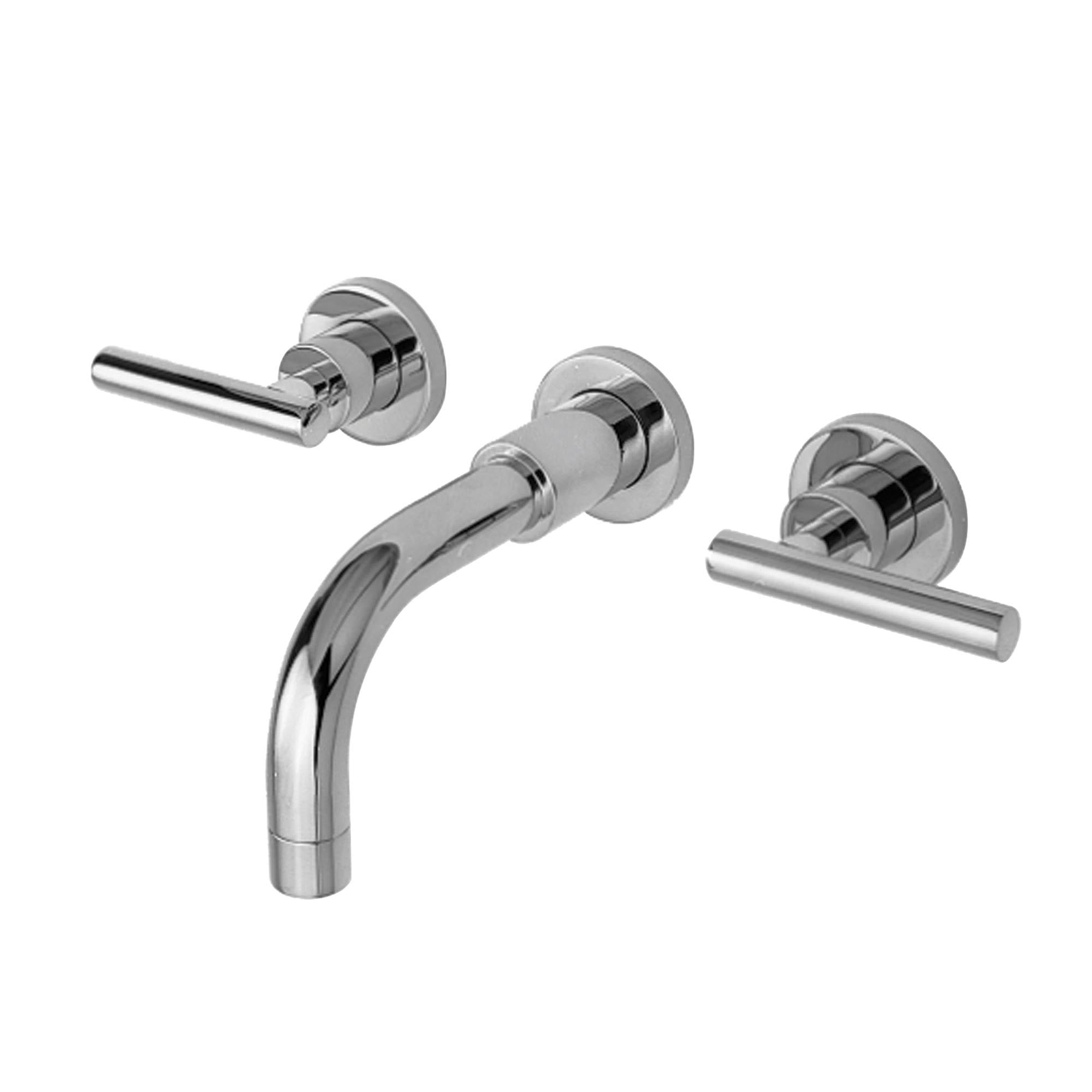 Polished Brass Wall Mount Lavatory Faucet M847