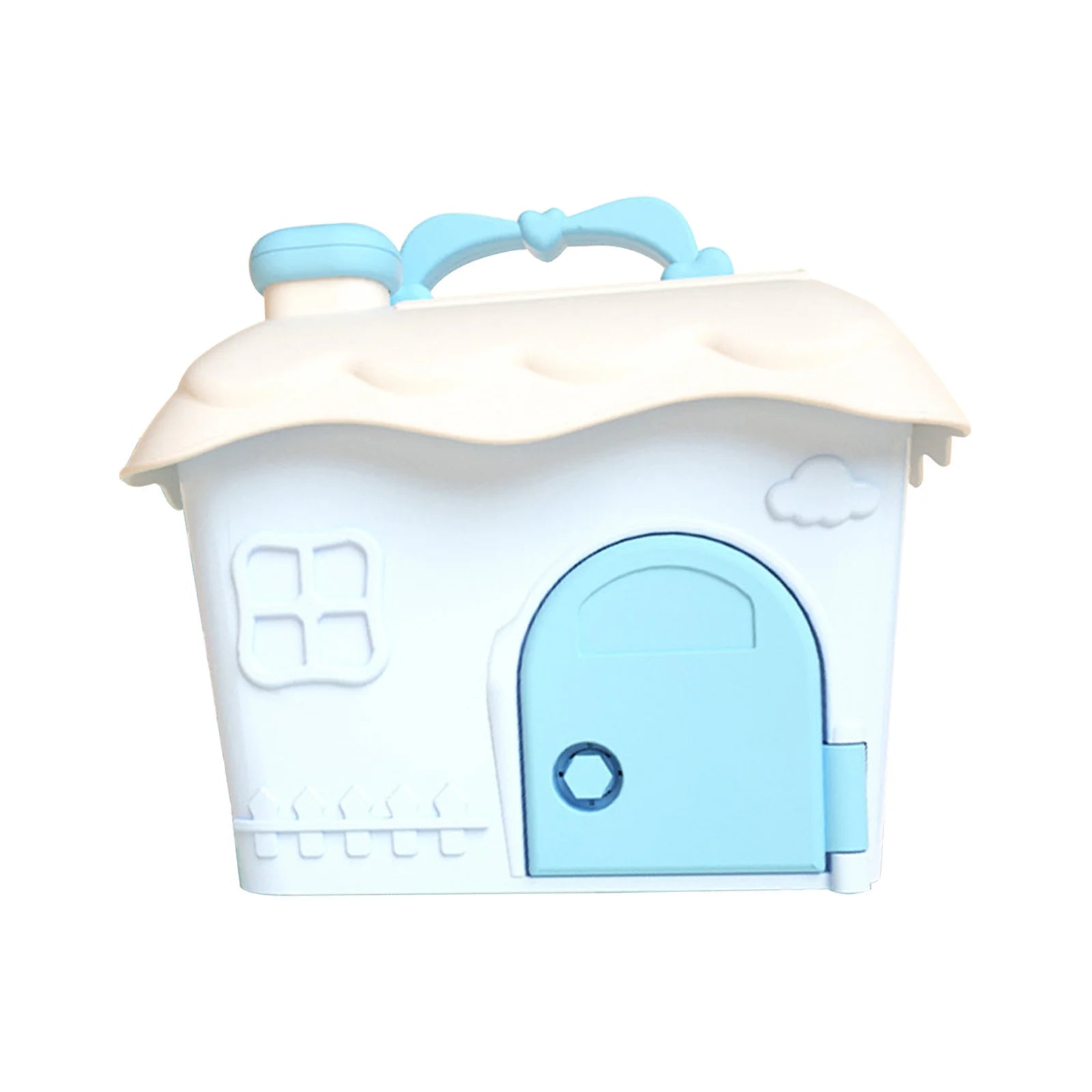 Blue Kids Dollhouse Storage Box X452973