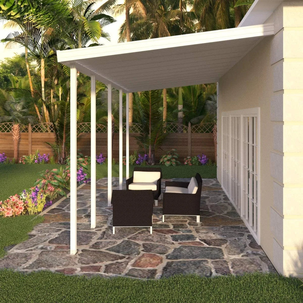 White Aluminum Patio Cover W2286