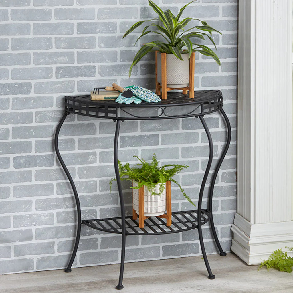 Metal Console Table Outdoor Half Moon Table I8201