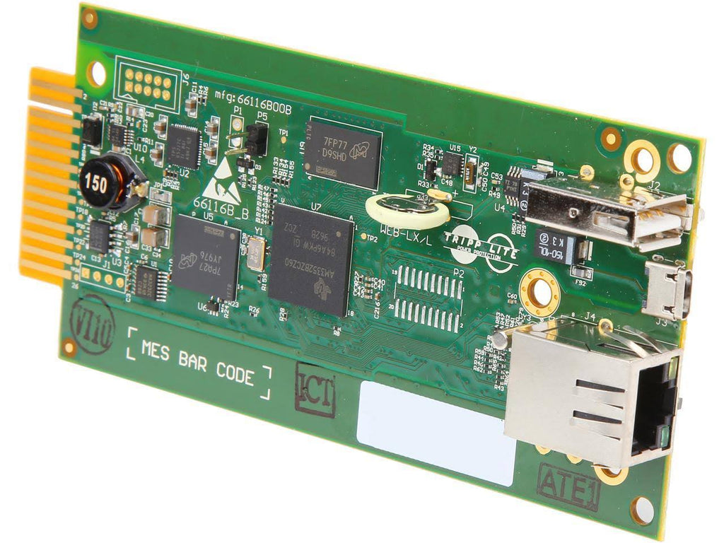 Tripp Lite UPS Web Management SNMP Card Accessory Remote Monitoring E758