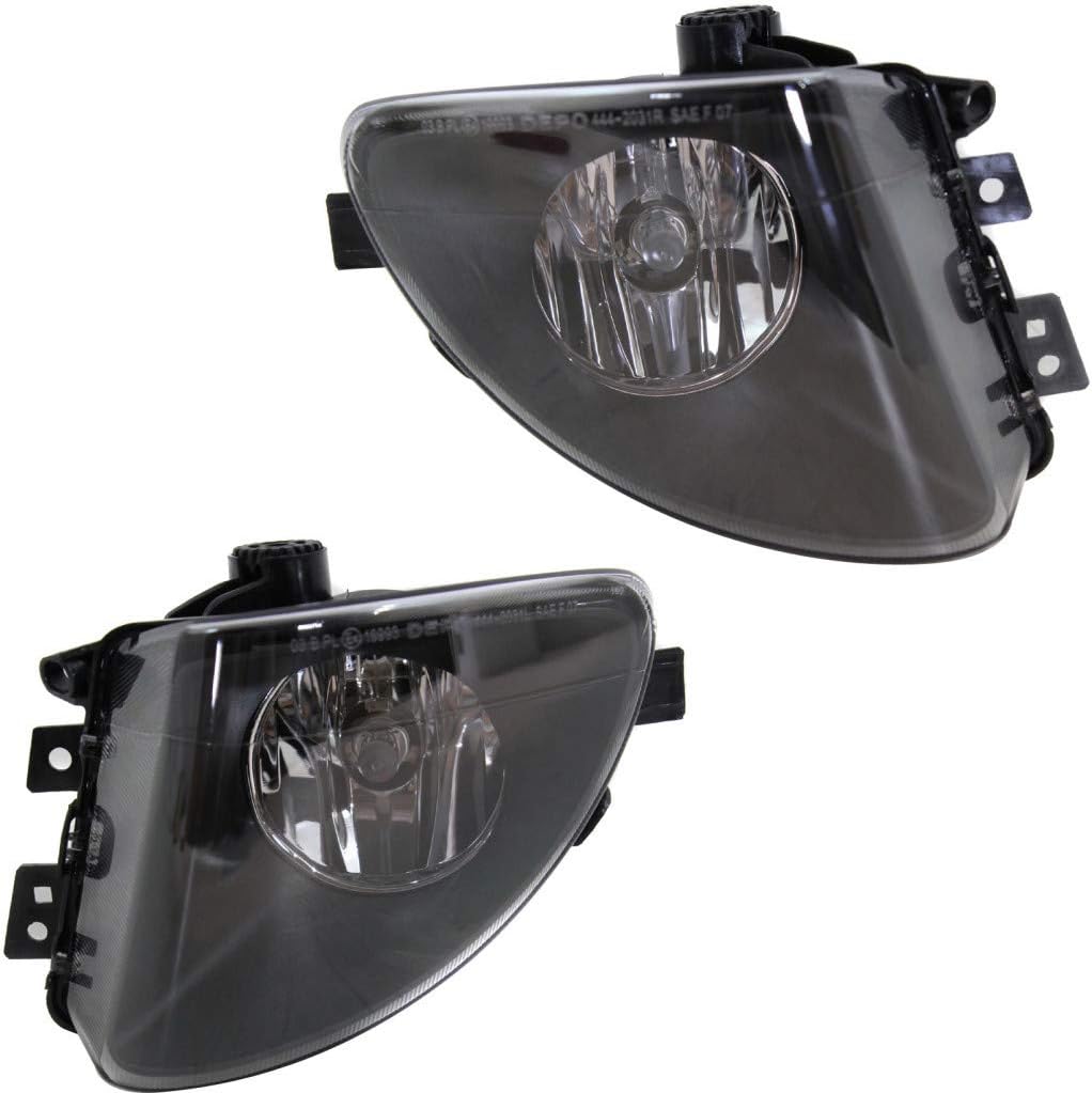 Fog Light Assembly Pair for BMW 5 Series Wagon F11 V7378