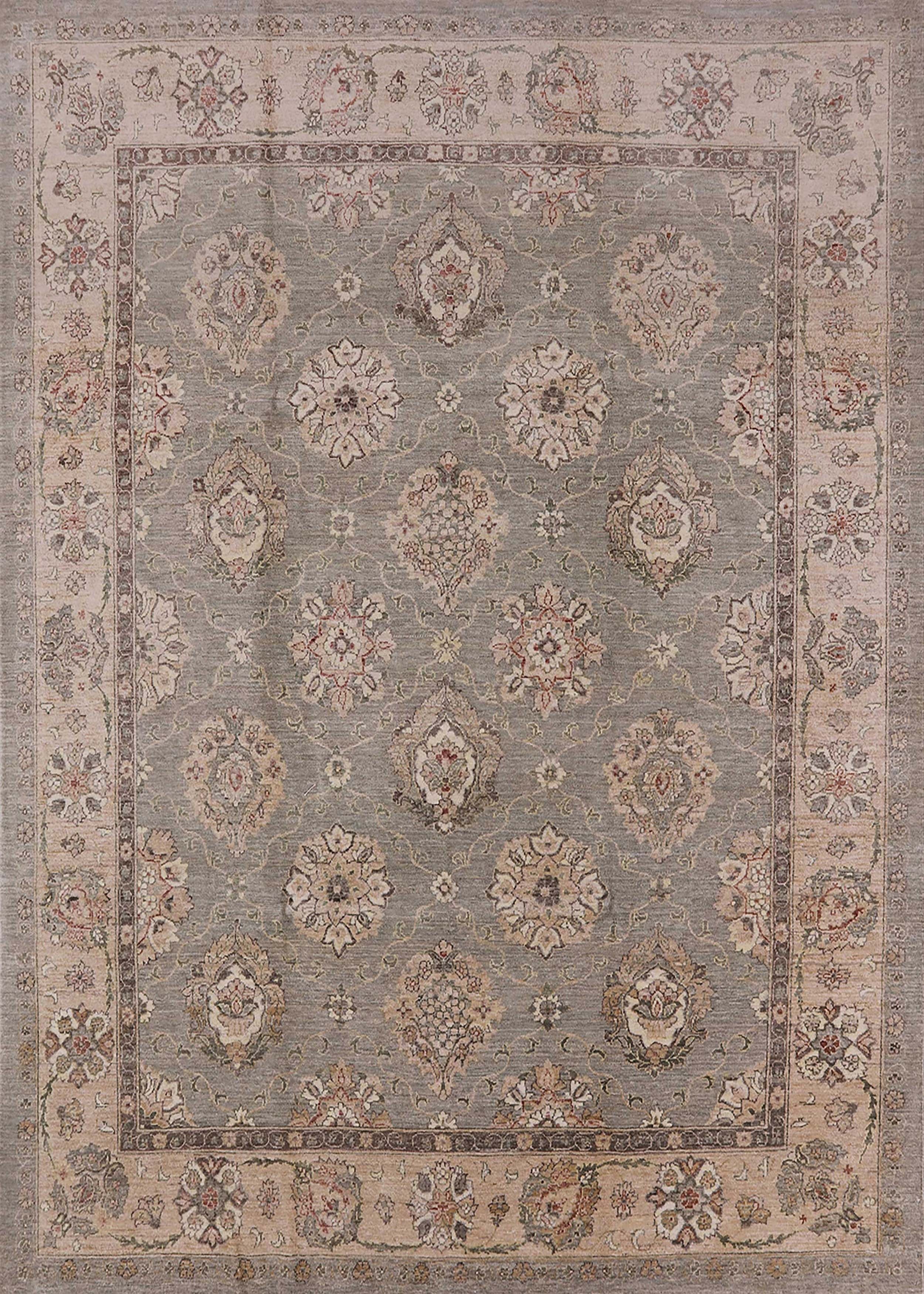 Dark Almond Brown Rectangle Oriental Area Rug F927289